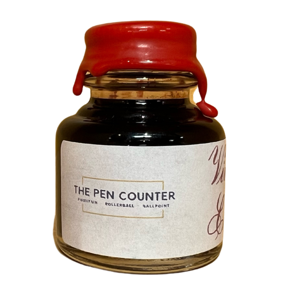 Custom ink from Papier Plume: The Pen Counter Logo