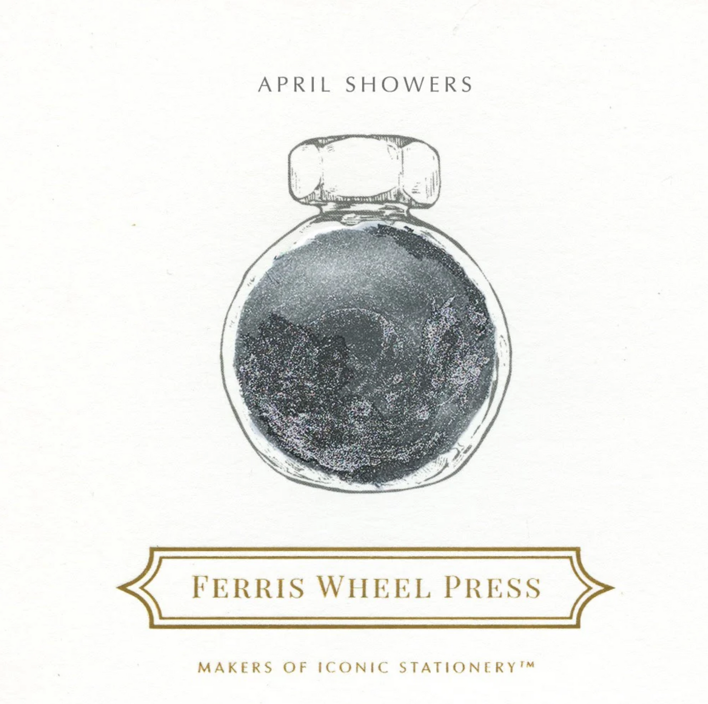 Ferris Wheel Press "April Showers" 38ml Bottled Ink