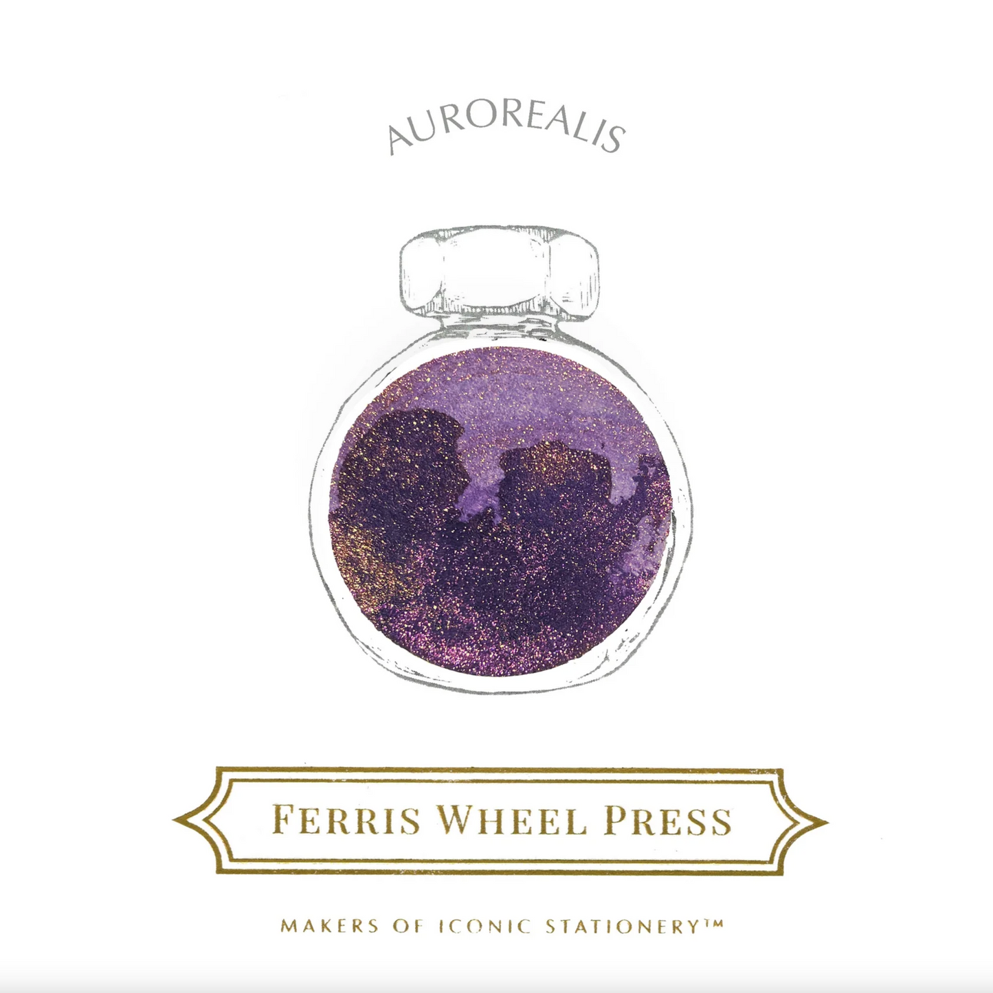 Ferris Wheel Press "Aurorealis" Limited Edition 2024 Bottled Ink