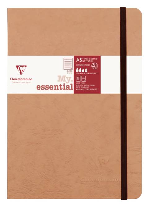 Clairefontaine Age-Bag My Essential A5 Lined Notebook