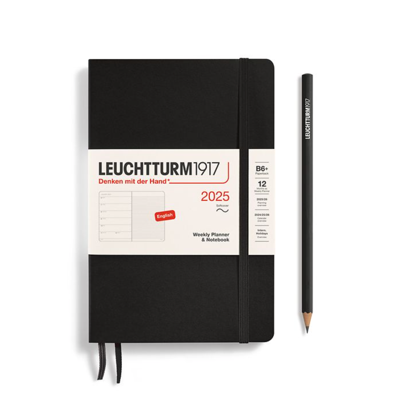 Leuchtturm1917 Softcover Weekly Planner & Notebook-2025
