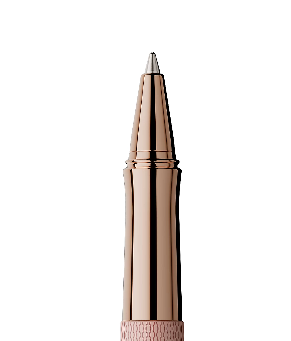 Graf von Faber-Castell Guilloche Tinted Metal Rose Rollerball