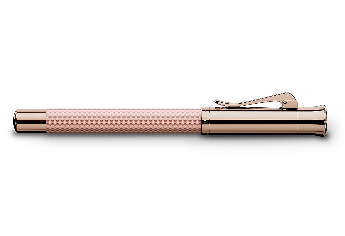 Graf von Faber-Castell Guilloche Tinted Metal Rose Rollerball