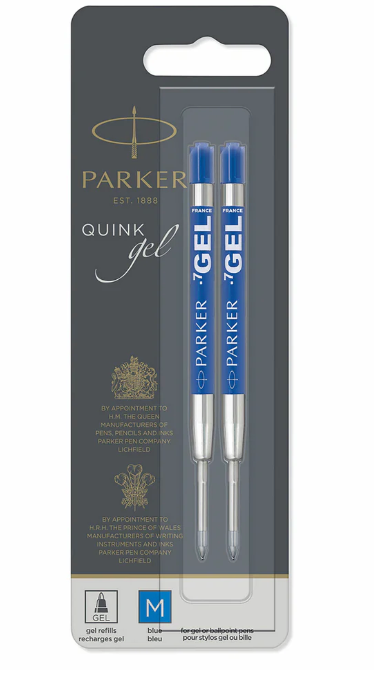 Parker Quink Gel Refills (2 Pack)