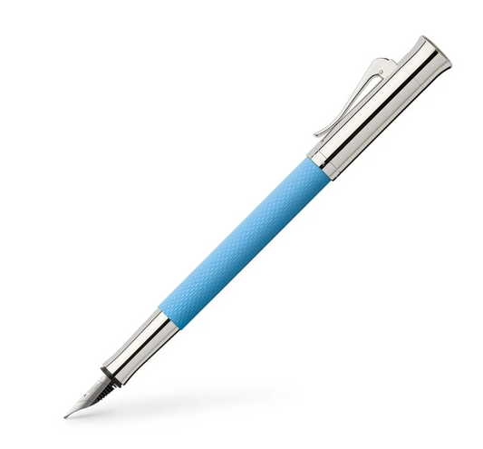 Graf Von Faber-Castell Guilloche Gulf Blue Fountain Pen