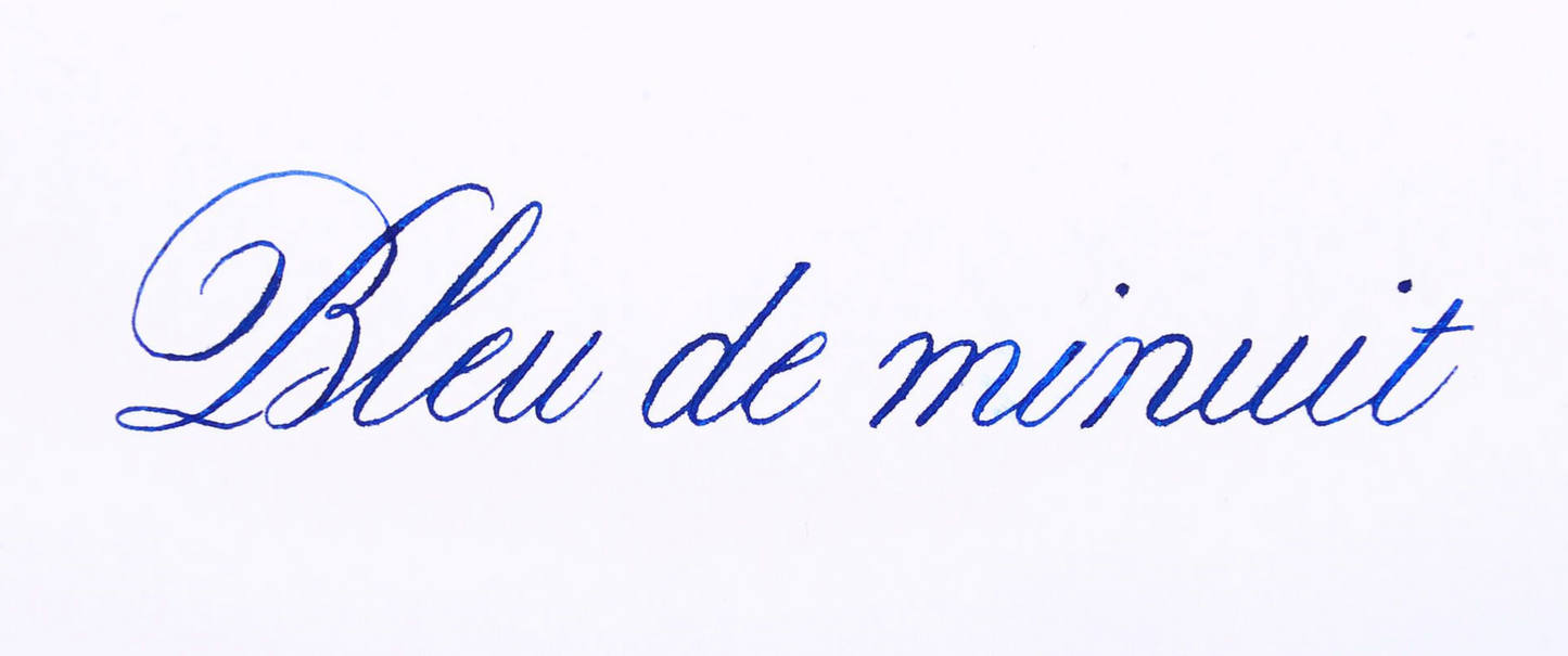 J Herbin Maxi Bleu de Minuit Ink Cartridges International Size-Box of 7