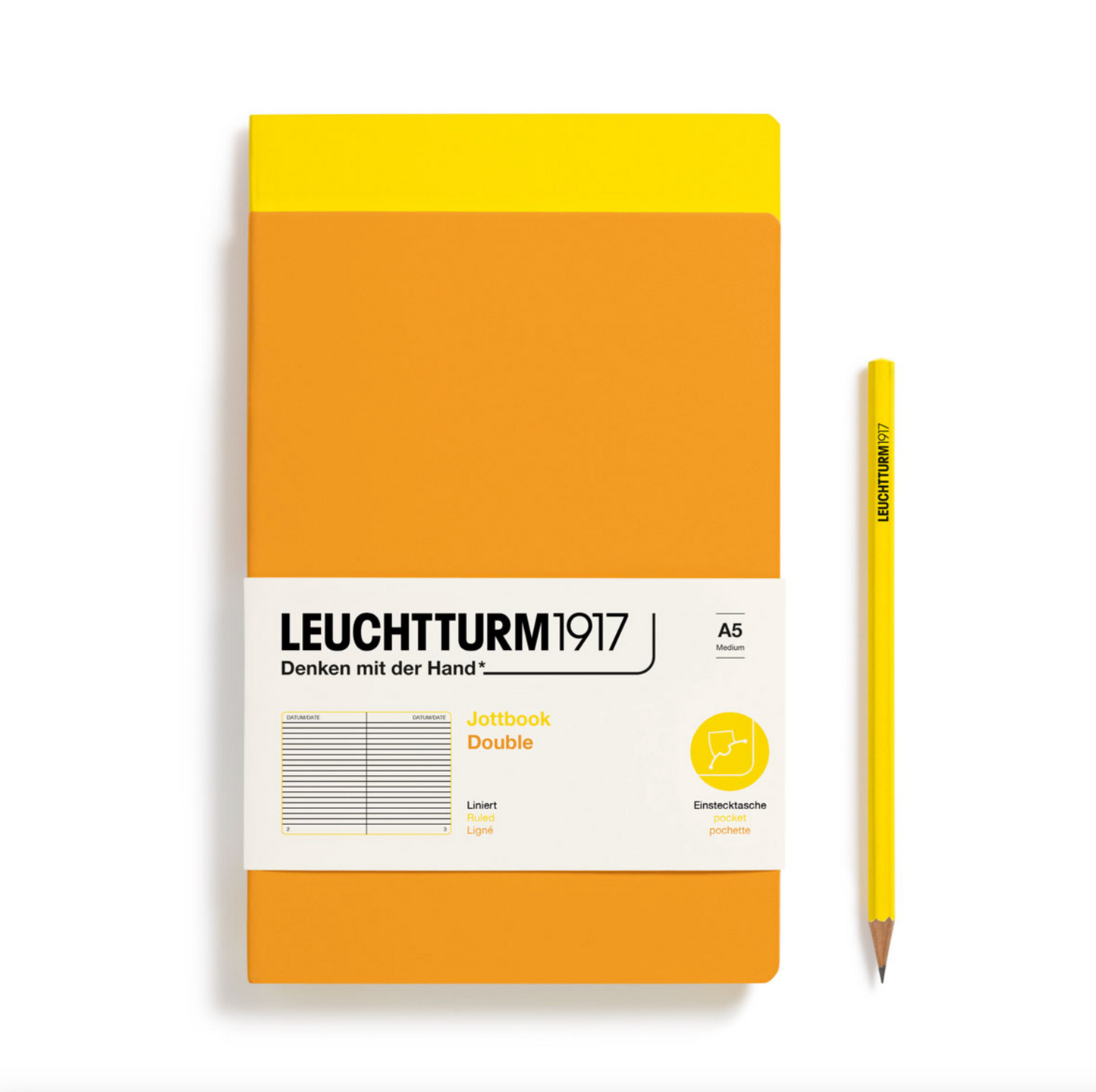 Leuchtturm1917 A5 Jottbook Softcover Notebook - Pack of Two