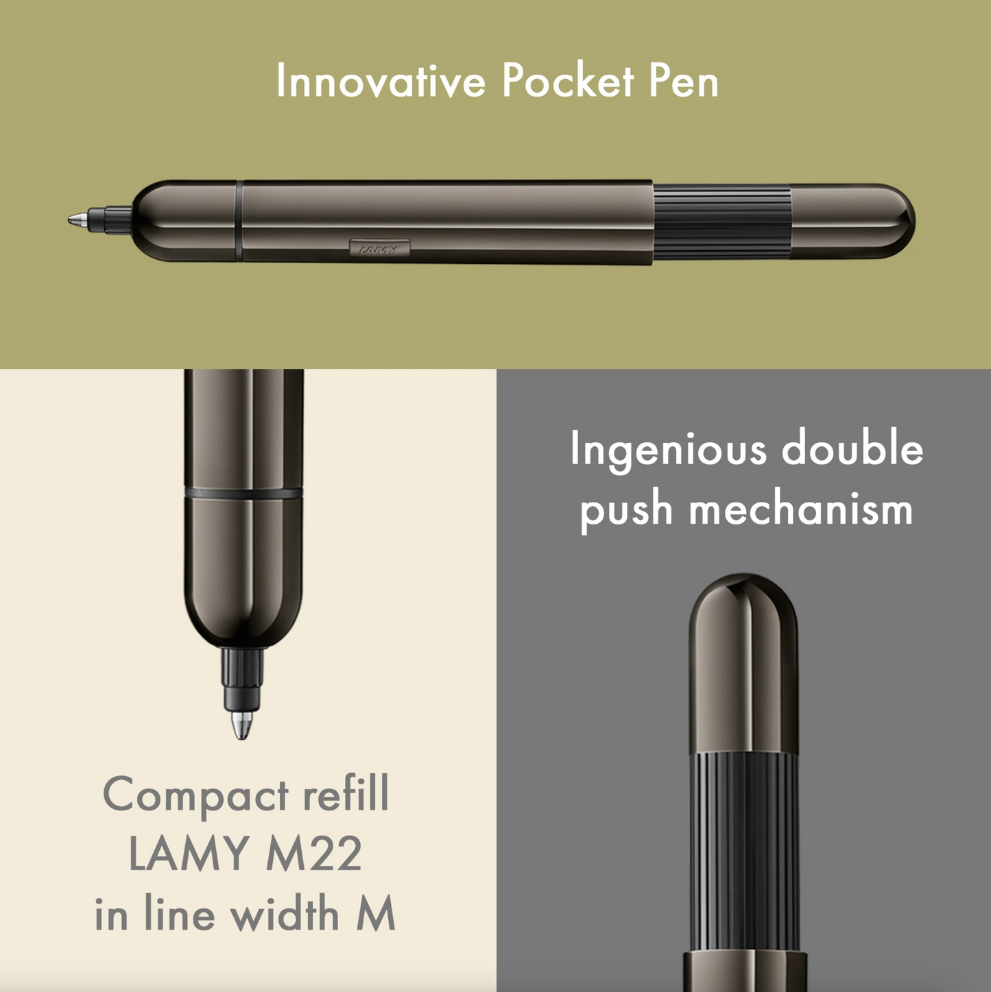 Lamy Pico Lx Set Ruthenium