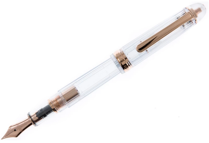 Platinum Century #3776 14kt Medium Nib Fountain Pen-Nice Rose