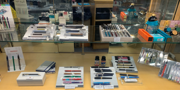 The Pen Counter's beautiful showcase of pens and ink