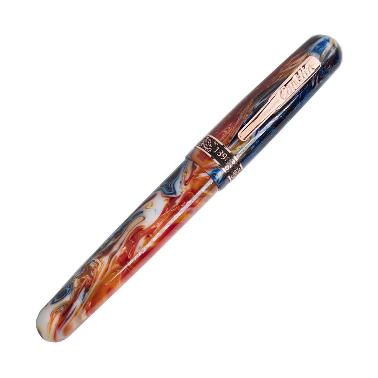 Conklin 1898 Misto Orange 14KT Omniflex Nib - Fountain Pen