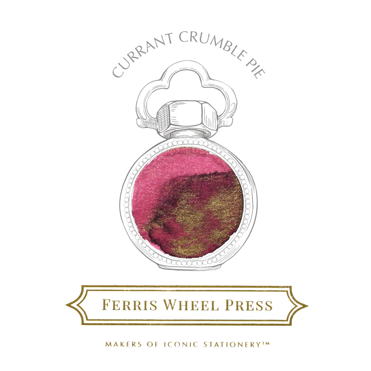 Ferris Wheel Press "Currant Crumble Pie" 38ml Bottled Ink
