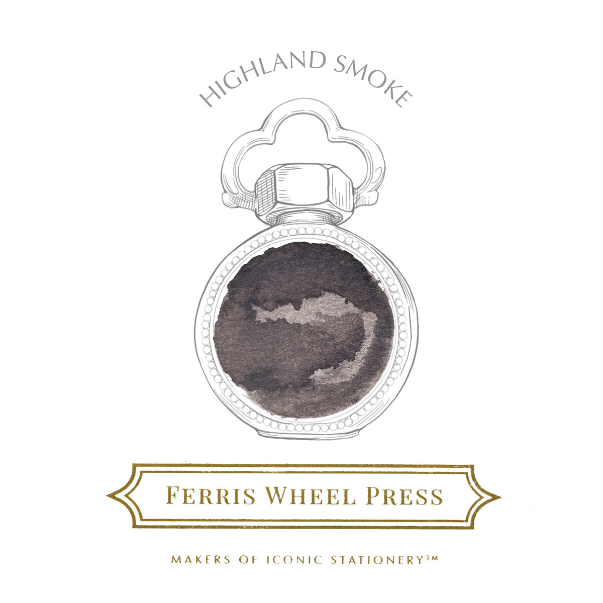 Ferris Wheel Press "Highland Smokes" 38ml Bottled Ink