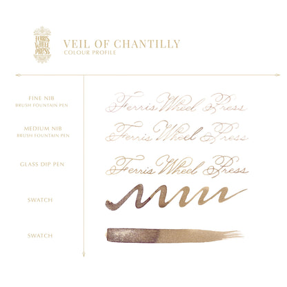 Ferris Wheel Press "Veil of Chantilly" 38ml Bottled Ink