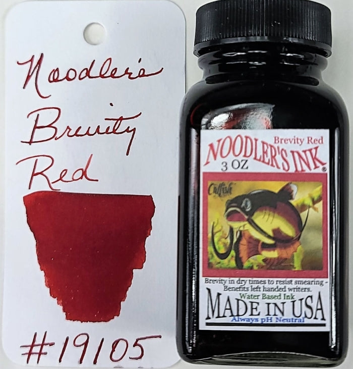 Noodler's Brevity Red Bottled Ink