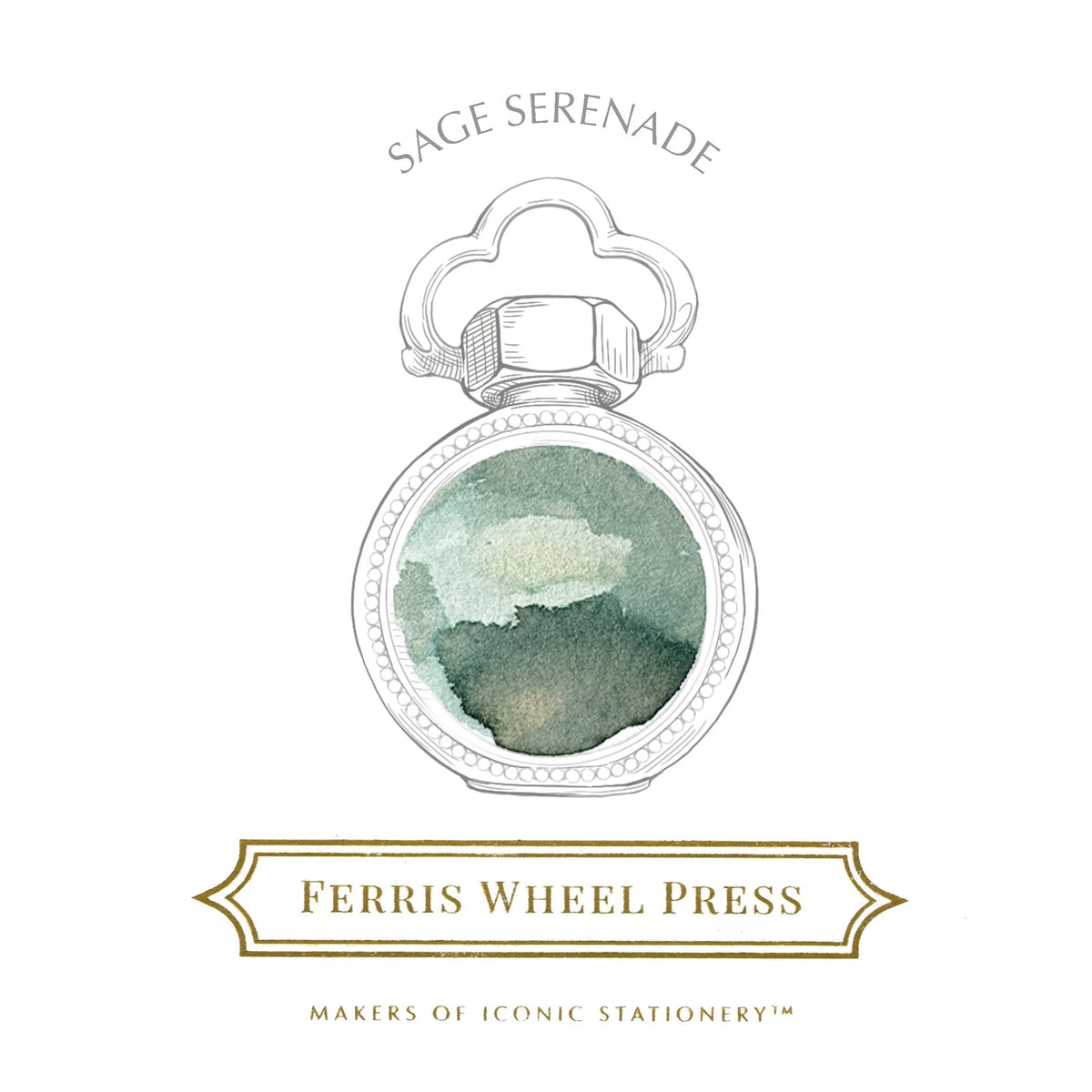 Ferris Wheel Press "Sage Serenade" 38ml Bottled Ink