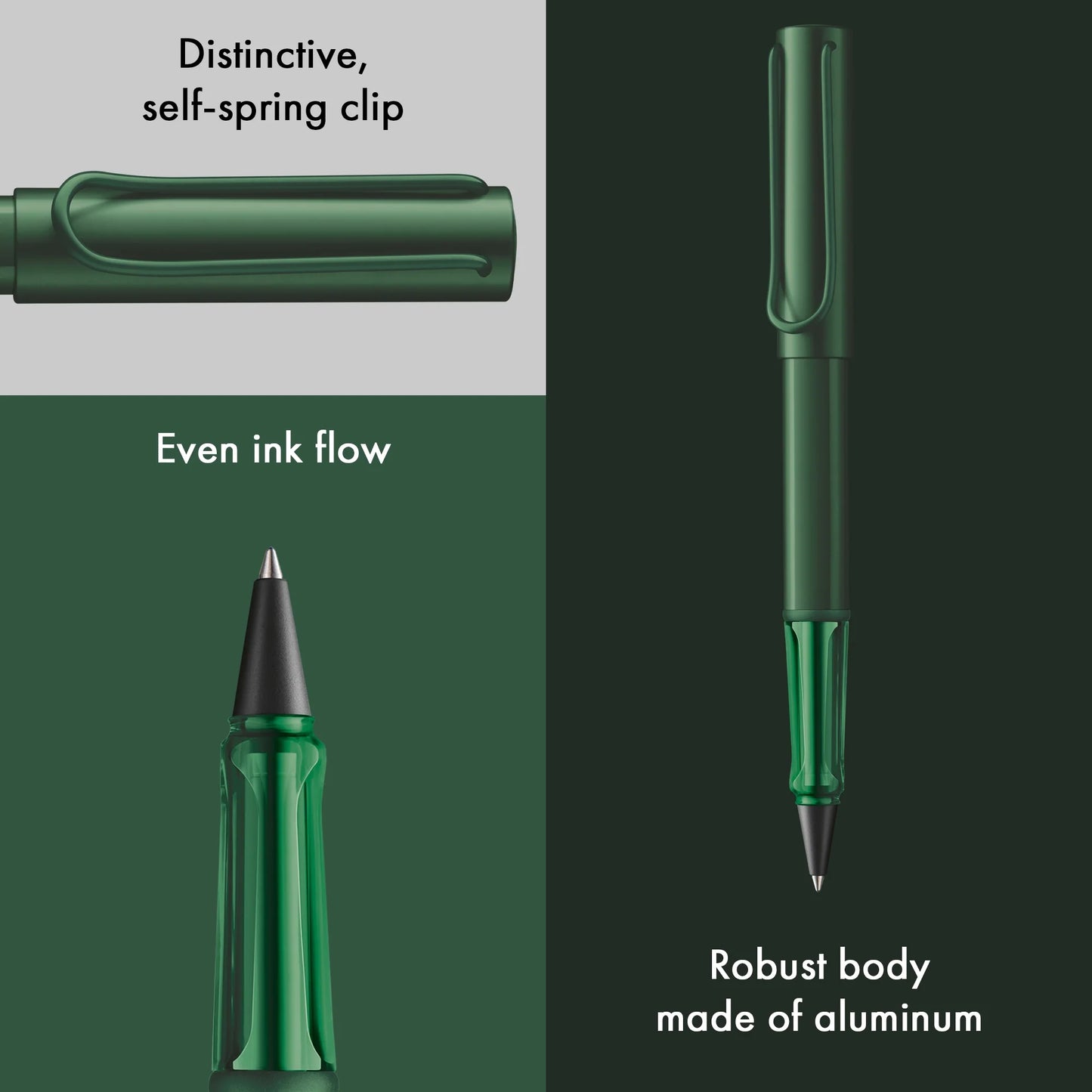 Lamy Al-Star Rollerball Pen Special Edition 2026-Pine and Flamingo