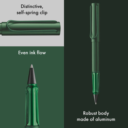 Lamy Al-Star Rollerball Pen Special Edition 2026-Pine and Flamingo
