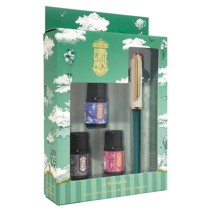 Ferris Wheel Press "Le Masque" Pen & Ink Set