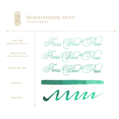 Ferris Wheel Press “Morningside Mint” 38ml Bottled Ink