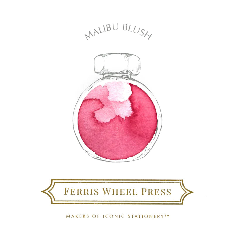 Ferris Wheel Press “Malibu Blush” 38ml Bottled Ink