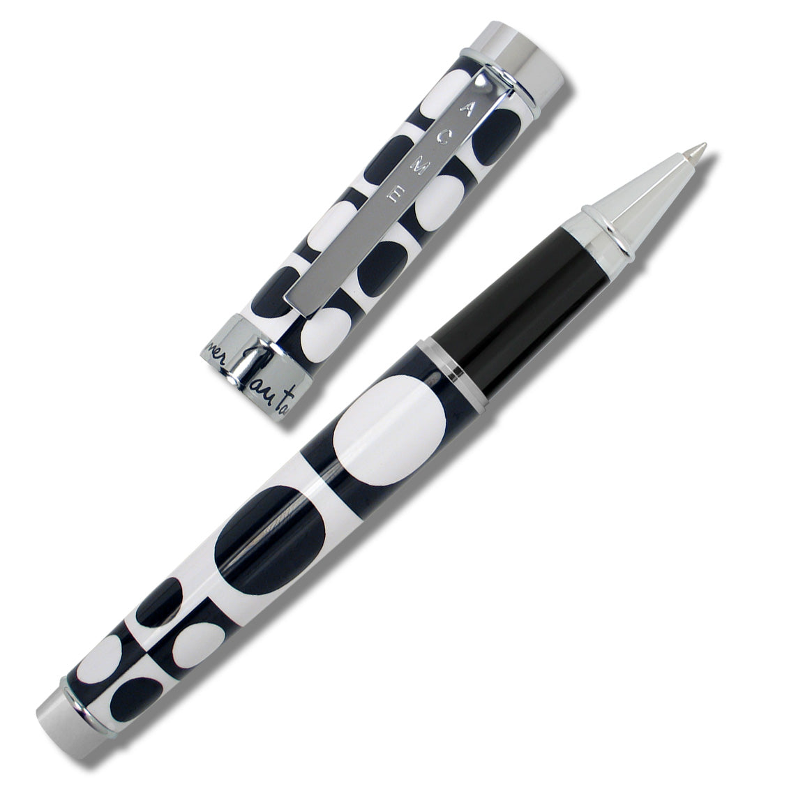 Acme Studio Verner Panton "Geometri Blk/Wht" Roller Ball