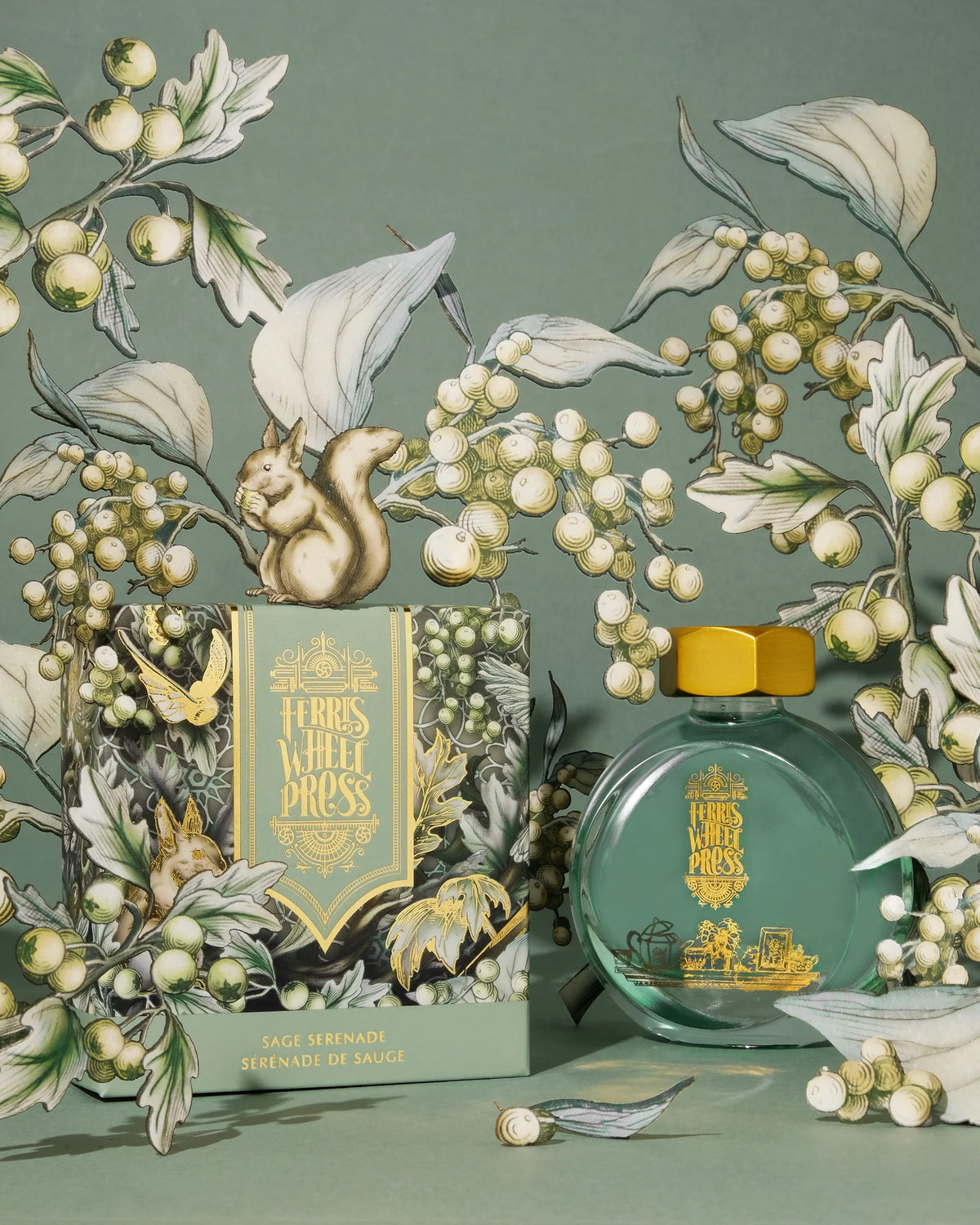 Ferris Wheel Press "Sage Serenade" 38ml Bottled Ink
