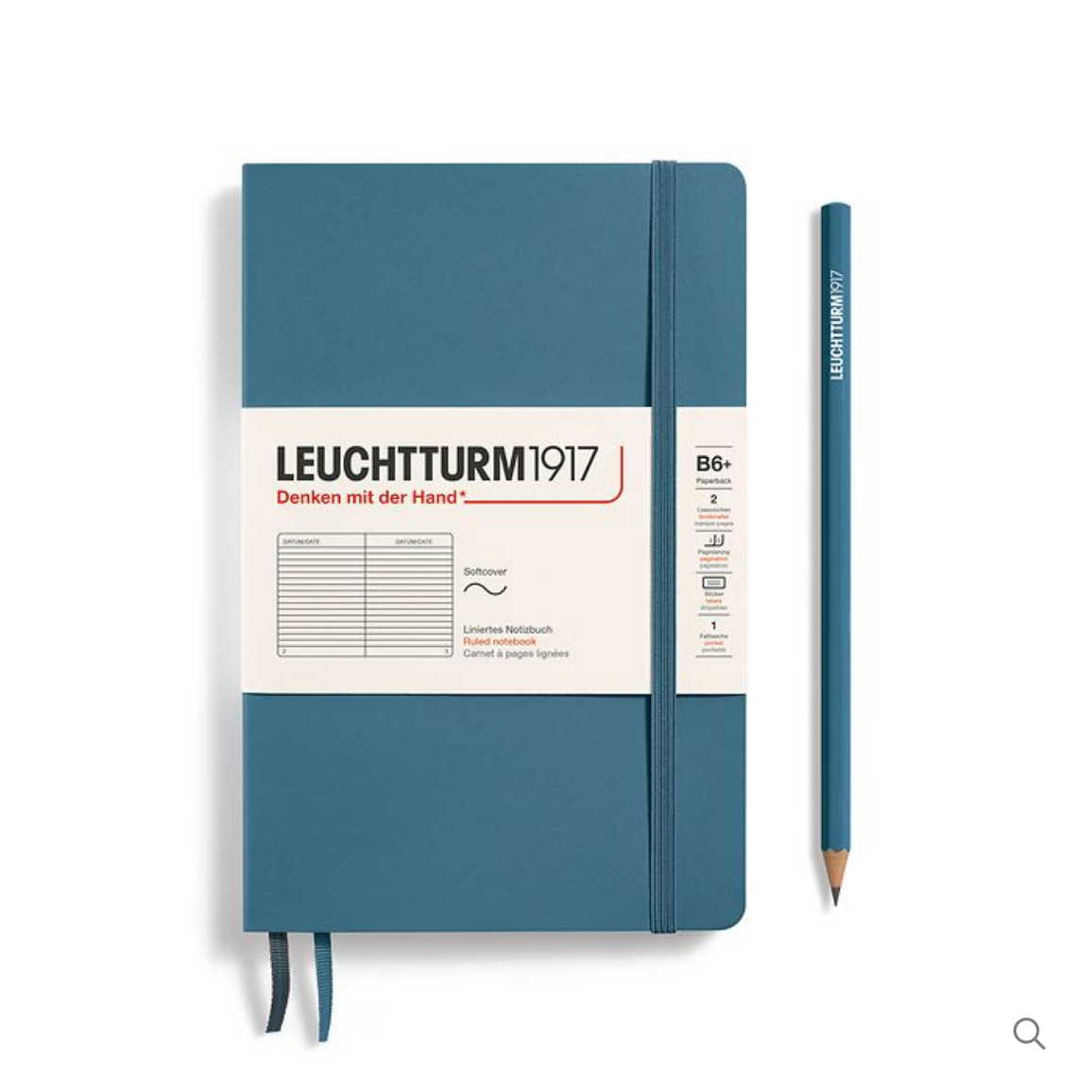 Leuchtturm1917 B6+ Softcover Ruled Notebook