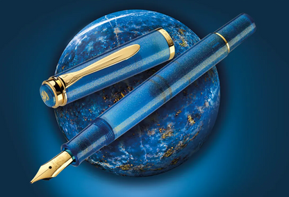 Pelikan Classic M200 Special Edition Golden Lapis Fountain Pen and