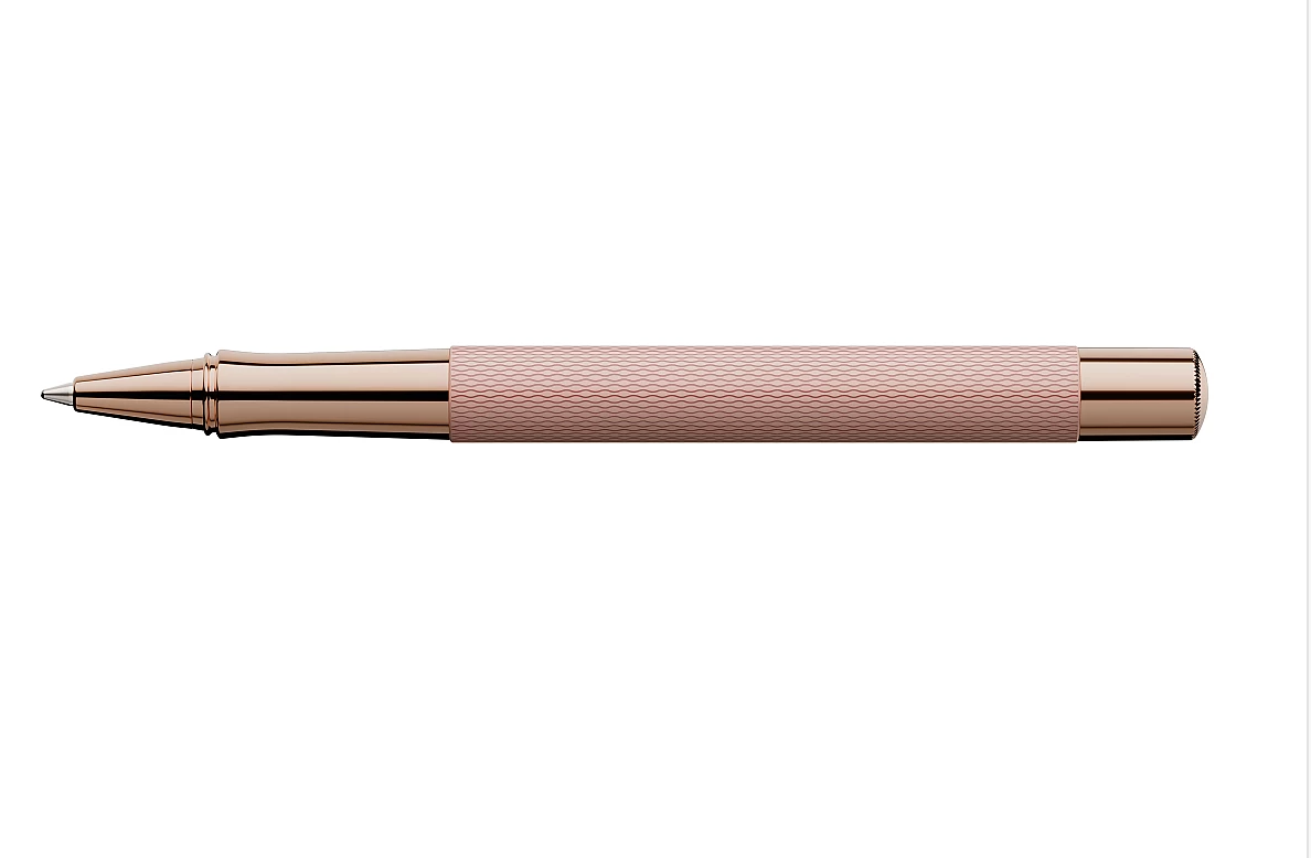 Graf von Faber-Castell Guilloche Tinted Metal Rose Rollerball
