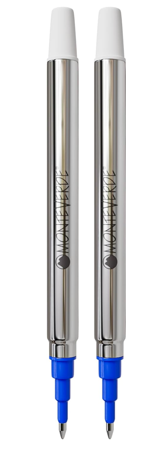 Monteverde Rollerball Refill to Fit Sheaffer Rollerball Pens (2 Pack)