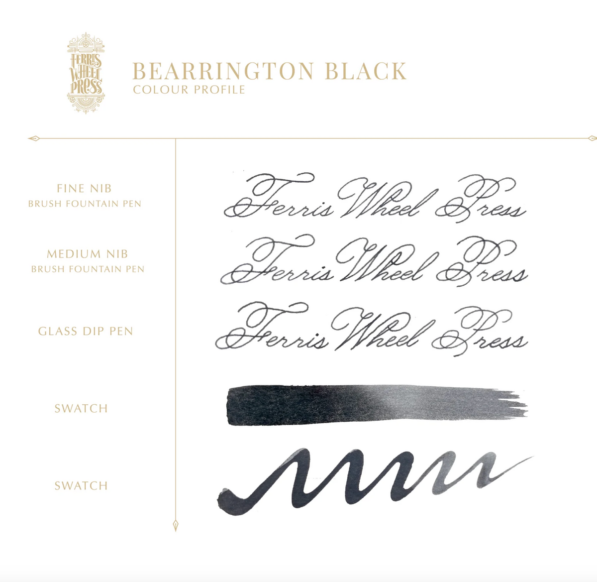 Ferris Wheel Press Bearrington Black