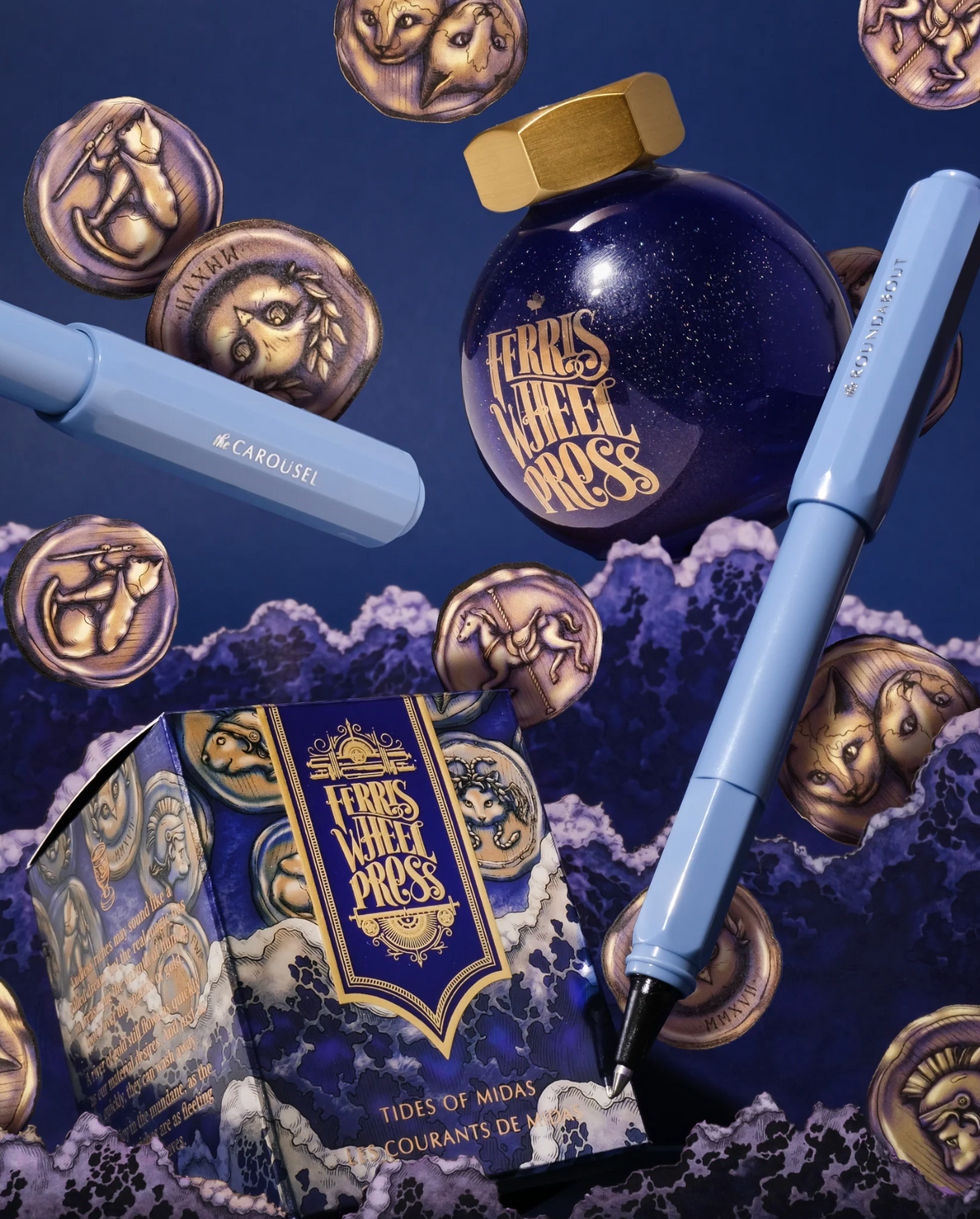 Ferris Wheel Press King Midas | Tides of Midas