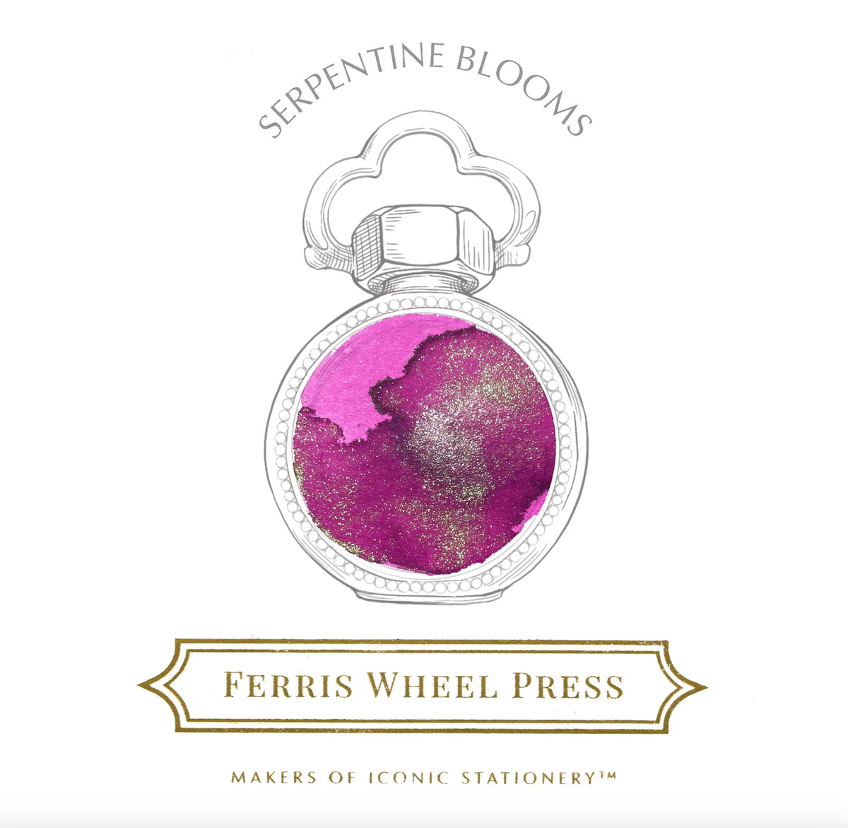 Ferris Wheel Press Fête Chinoise | Year of the Snake Special Edition | Serpentine Blooms
