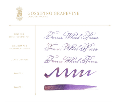 Ferris Wheel Press Gossiping Grapevine