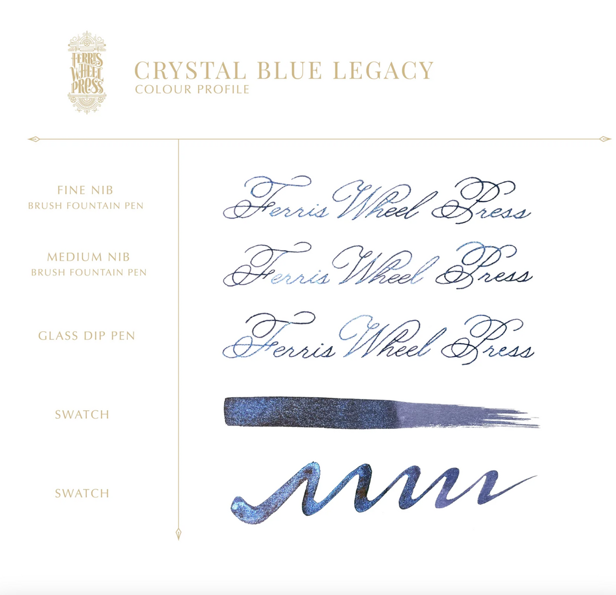Ferris Wheel Press Crystal Blue Legacy - Final Batch!