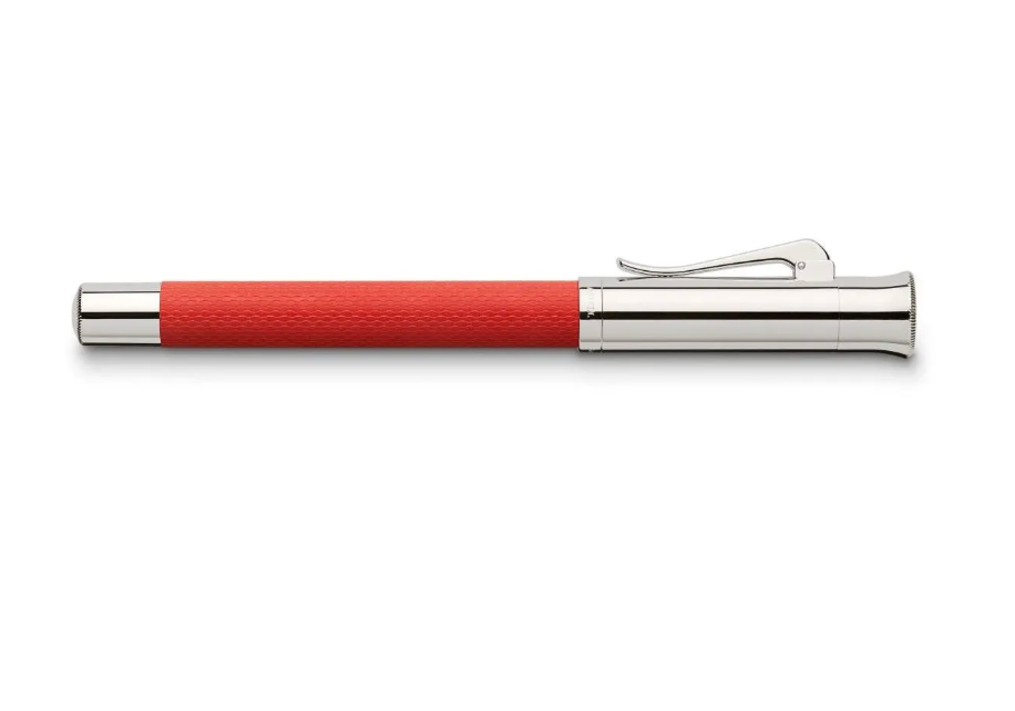 Graf Von Faber-Castell Guilloche India Red Fountain Pen