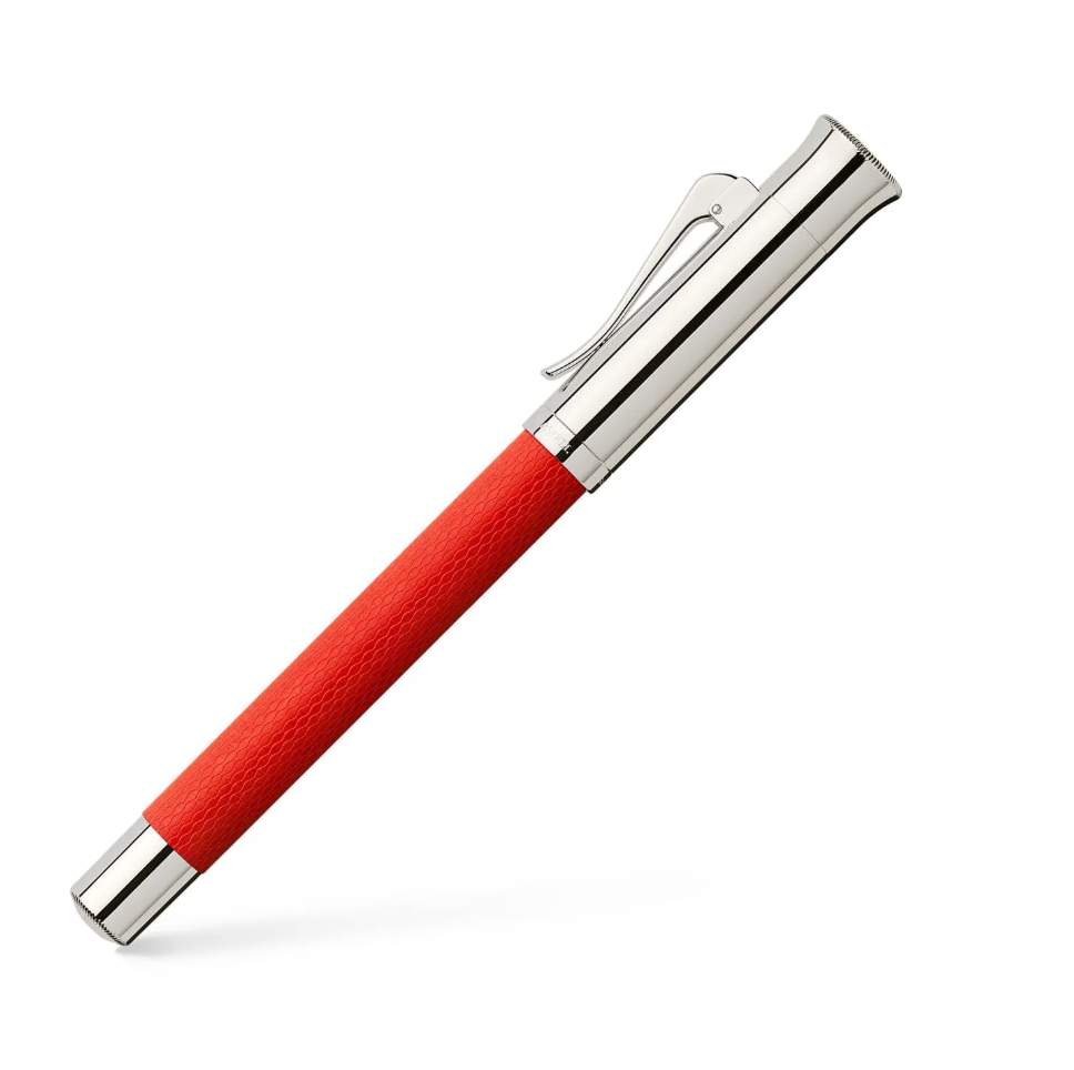 Graf Von Faber-Castell Guilloche India Red Fountain Pen