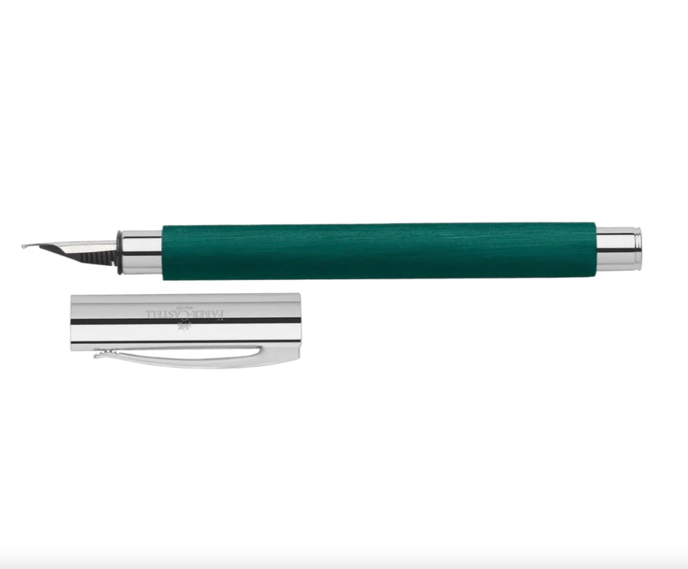 Faber-Castell Ambition Precious Resin Fountain Pen-Soft Teal