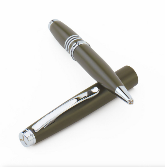 Monteverde Dakota Military Green Capped Gel Pen