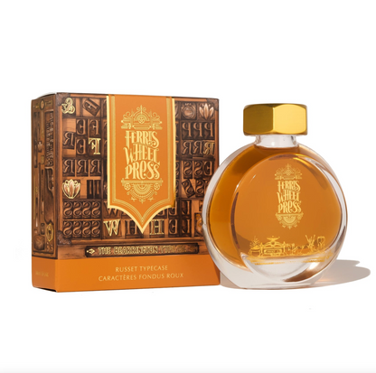 Ferris Wheel Press "Russet Typecase" 38mL Bottled Ink