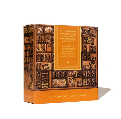 Ferris Wheel Press "Russet Typecase" 38mL Bottled Ink