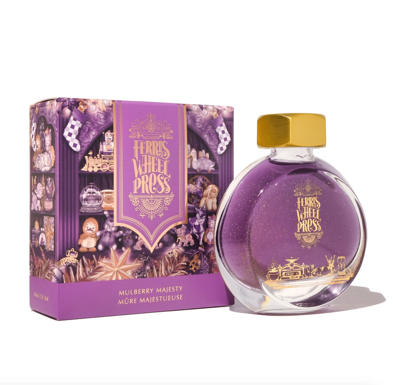 Ferris Wheel Press "Mulberry Majesty" 38mL Bottled Ink