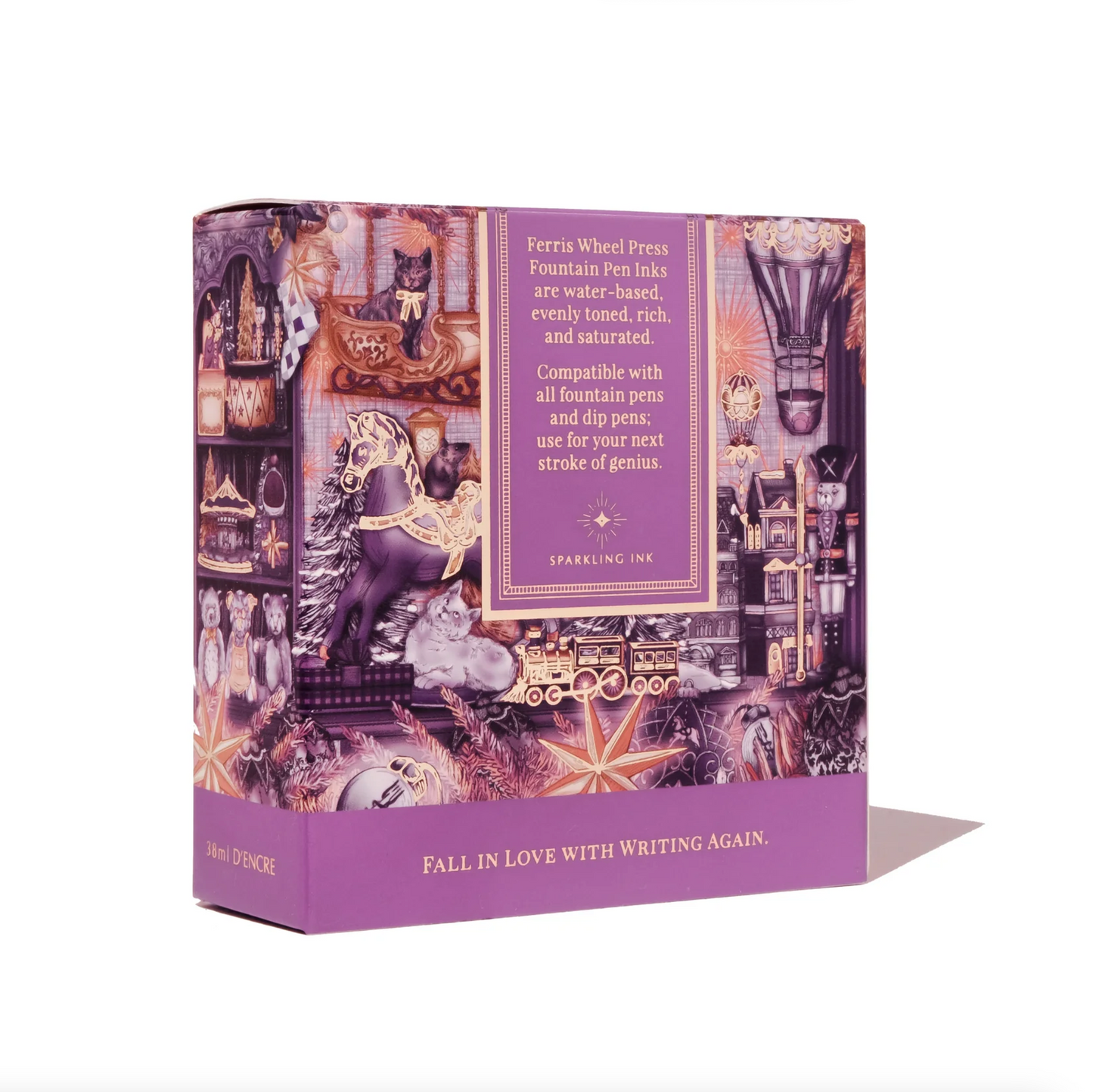 Ferris Wheel Press "Mulberry Majesty" 38mL Bottled Ink