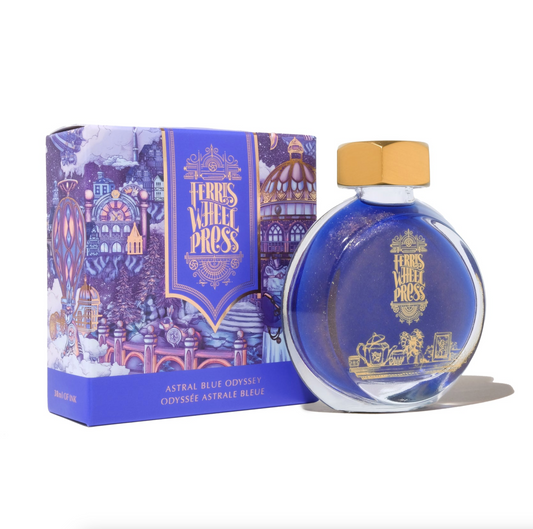 Ferris Wheel Press "Astral Blue Odyssey" 38mL Bottled Ink