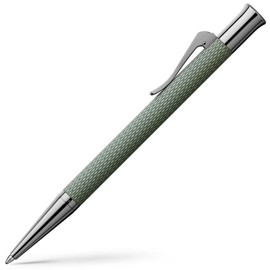 Graf Von Faber-Castell Guilloche Ballpoiint Pen-Sage Green