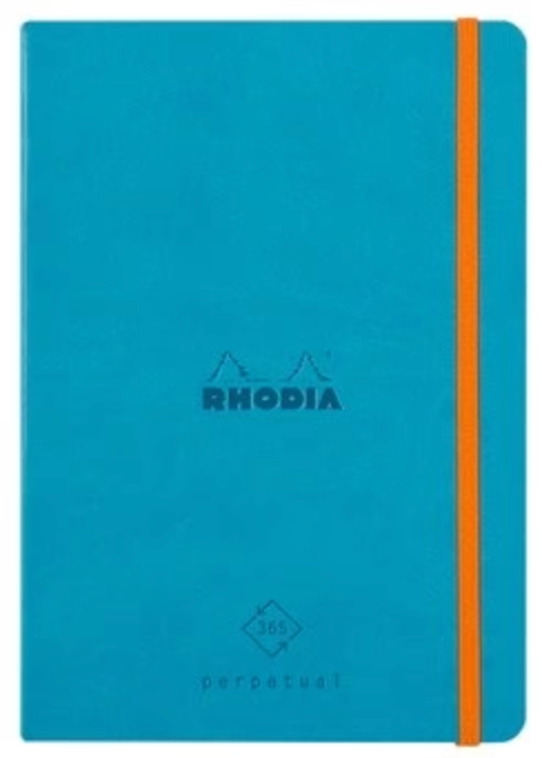 Rhodia Soft Cover Perpetual Agenda Planner A5 - 128 Pages