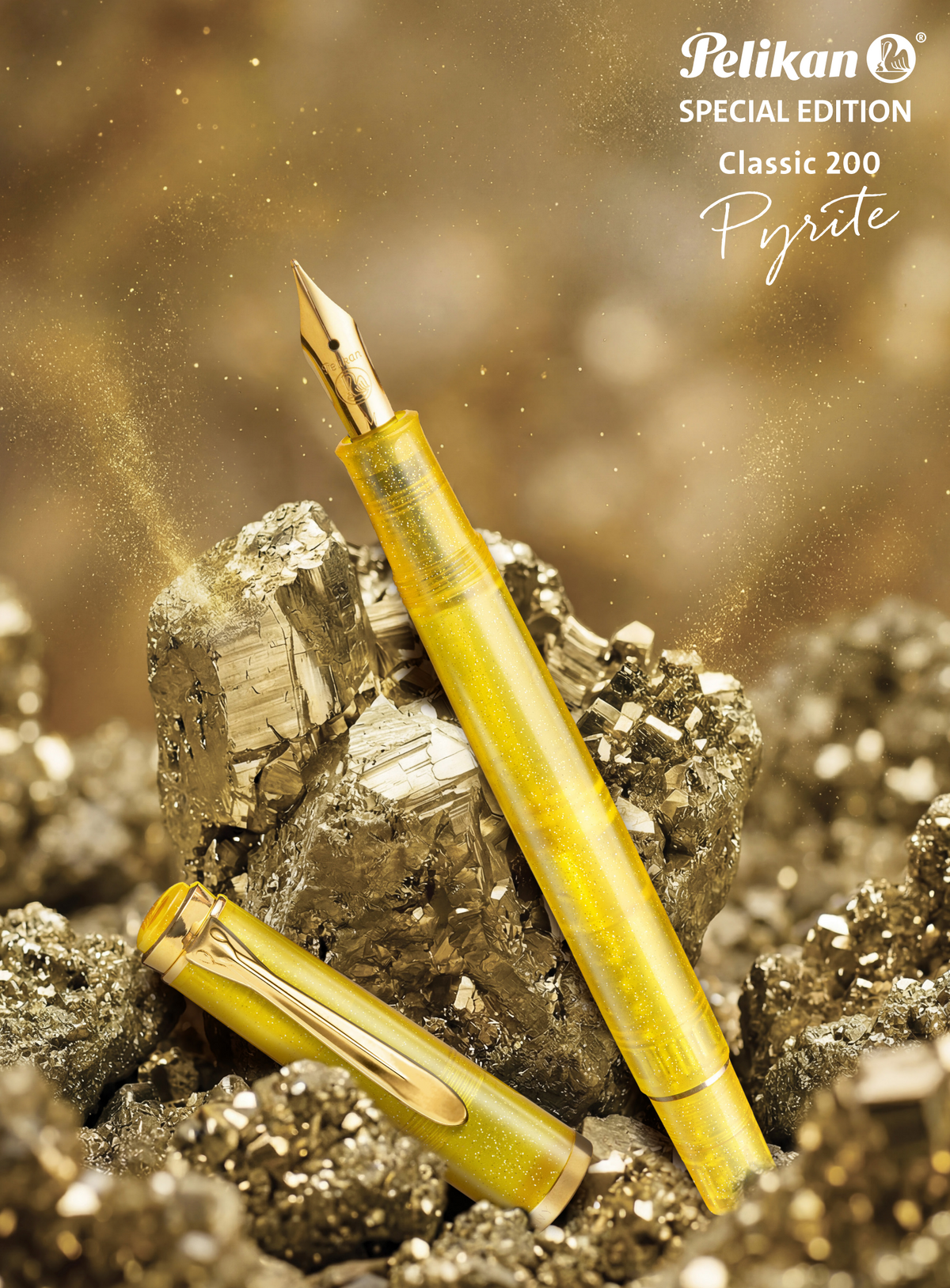 Pelikan Classic M200 Fountain Pen Special Edition Pyrite