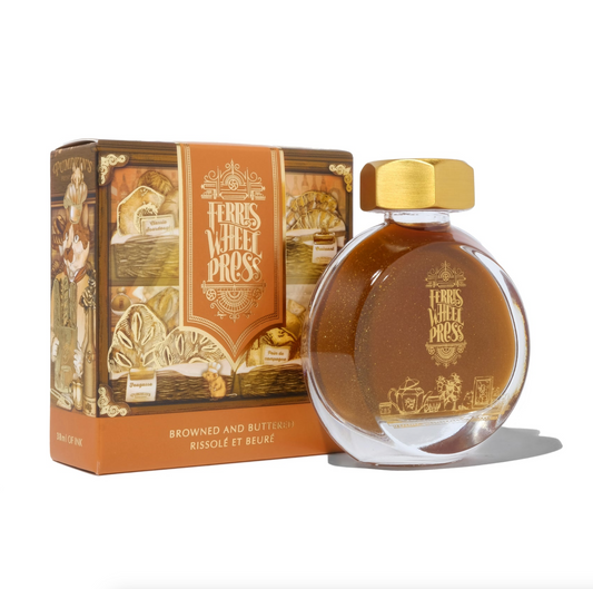 Ferris Wheel Press "Browned and Buttered" 38mL Bottled Ink