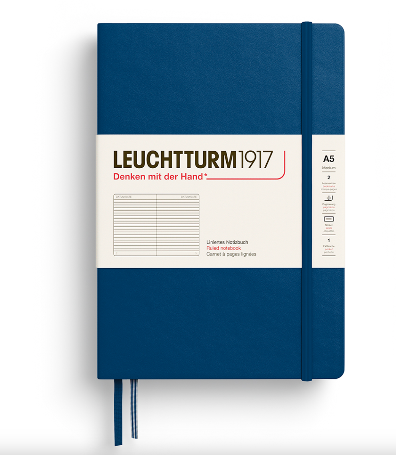 Leuchtturm1917 A5 Hardcover Notebook